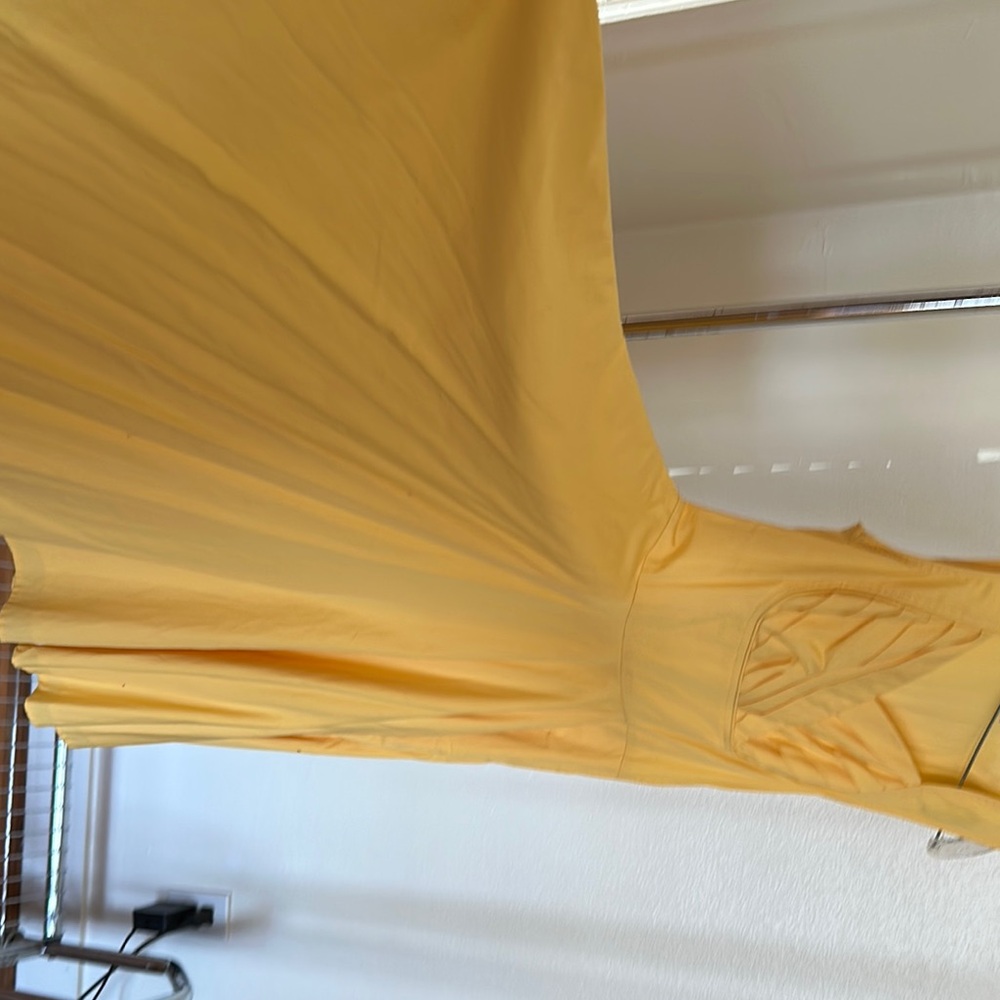 eShakti Yellow Midi Dress - Picture 3 of 3